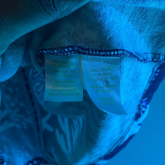 Lilly Pulitzer Clarke French Terry Dress in Good Reef Size XS - Picture 8 of 10